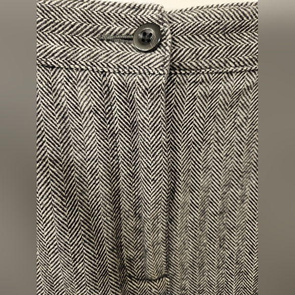 Vintage - L.L.Bean Herringbone Cotton A Line Skirt - NWOT - Size 14 Reg - Picture 4 of 10